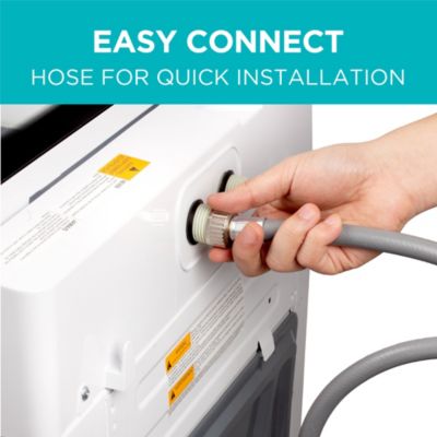 | Small Portable Washer | 2.0 Cu. Ft. Capacity with 6 Wash Cycles