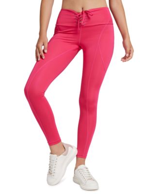 GUESS Agatha Lace Up Leggings Macy s