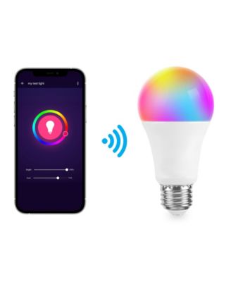 Smart A19 Dimmable Light Bulb - Dimmable Color Changing LED, Set of 2