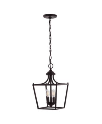 Camden 3-Light Iron Classic Midcentury Pendant Lantern