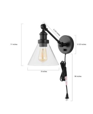 Cowie Adjustable LED Wall Sconce, Set of 2