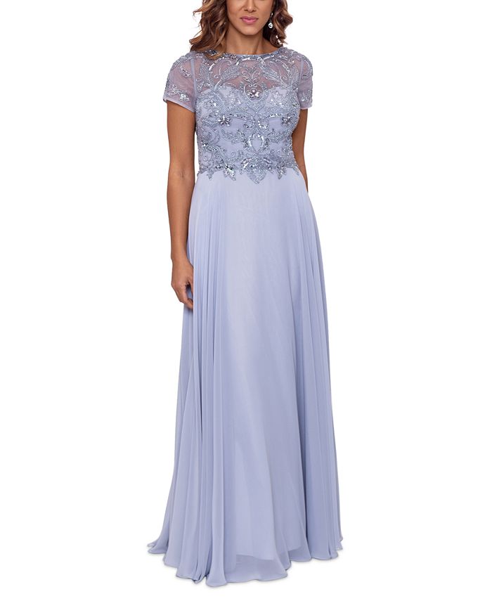 xscape chiffon gown