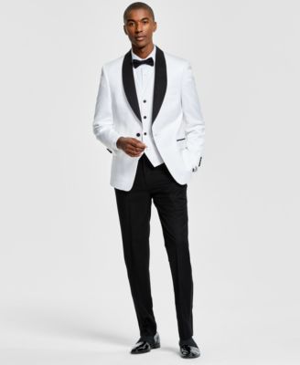 macys mens white dinner jacket