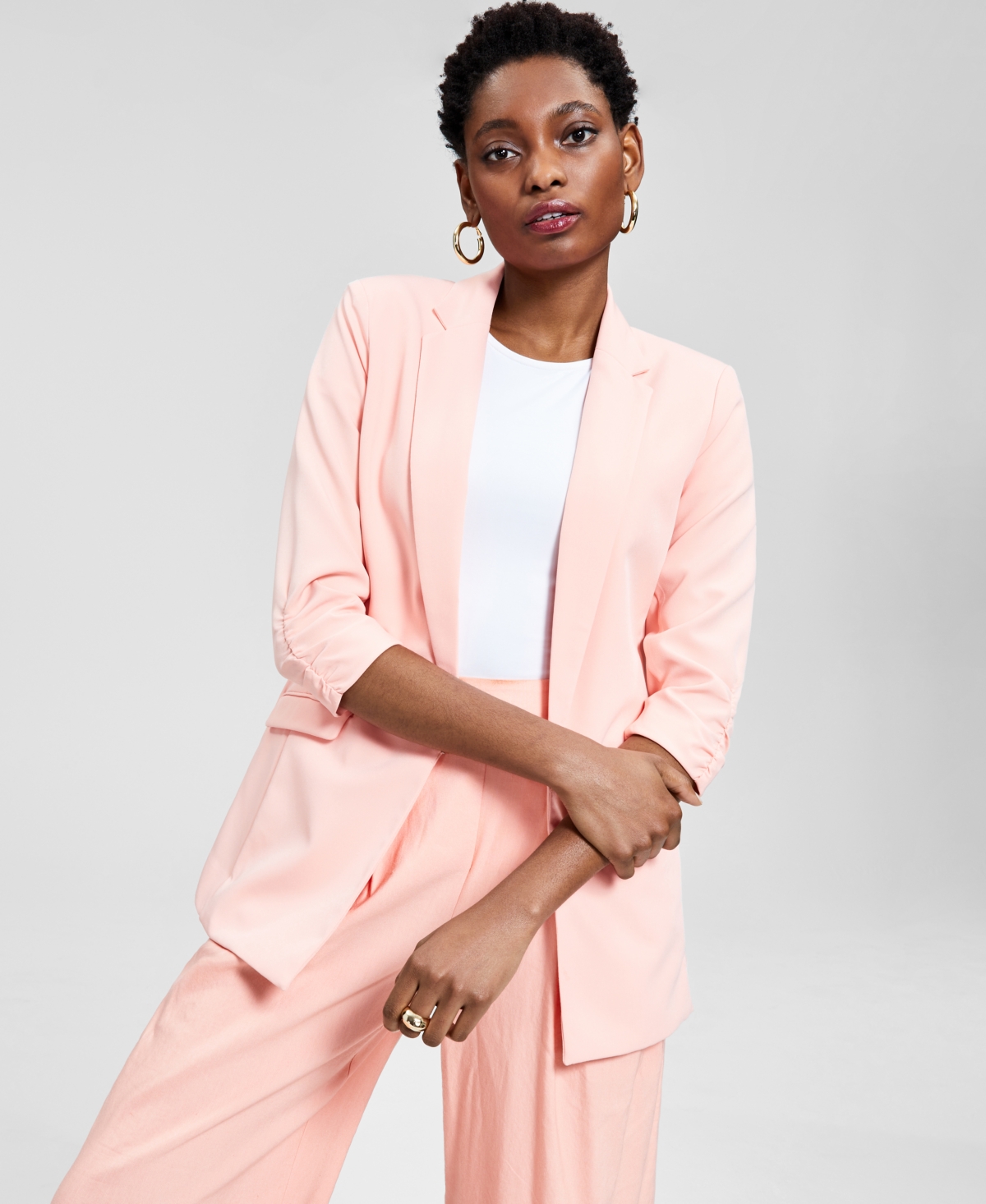 Inc sale pink blazer