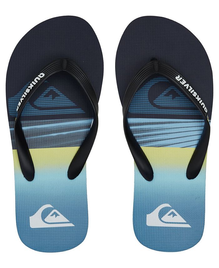 Quiksilver Little Boys Molokai Art Flip-Flops - Macy's