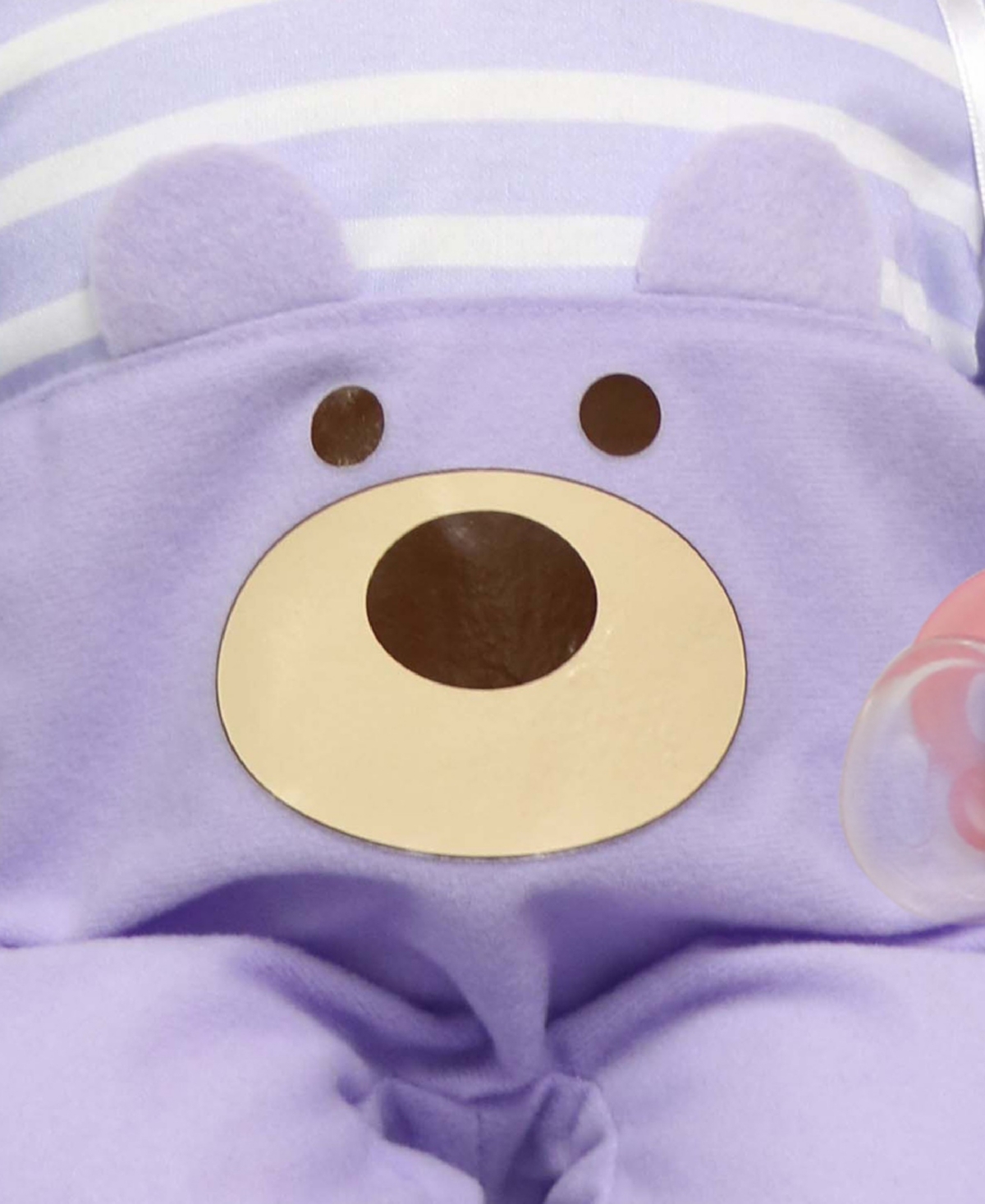 JC TOYS LOTS TO CUDDLE BABIES 20" HISPANIC BABY DOLL PURPLE OUTFIT 