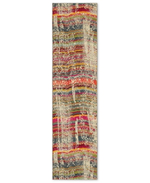 Oriental Weavers Kaleidoscope 5992F Streaked Stripes 2'7in x 10' Runner Rug
