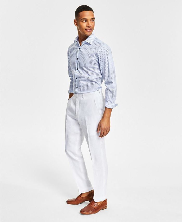 Bar III Men's Slim-Fit Linen Suit Separates, Created for Macy's ...