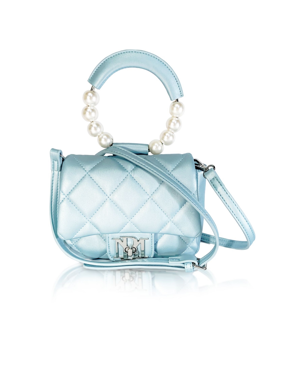 Badgley Mischka Women's Mini Flap Quilted Handbag - Red