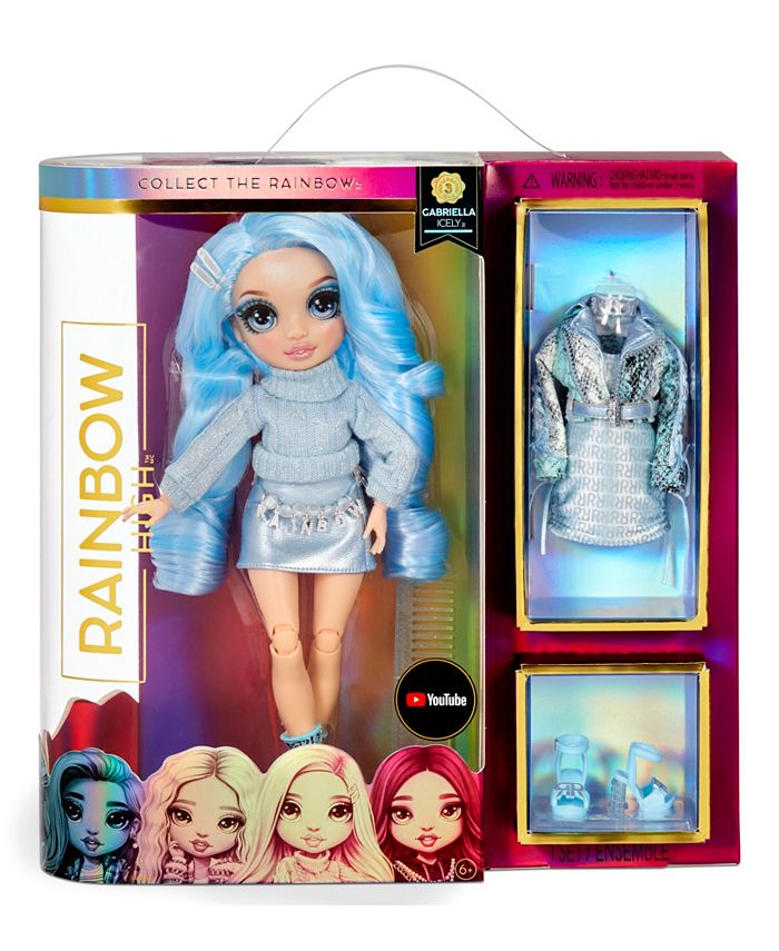 Rainbow High CORE Fashion Doll S3- Gabriella Icely (Ice) - Macy's