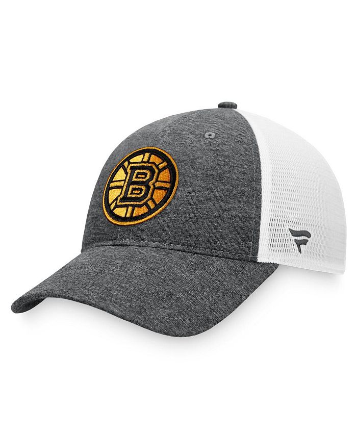 Women's Fanatics Branded Heather Charcoal Boston Bruins