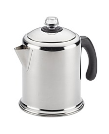 Yosemite Classic Stainless Steel 12-Cup Coffee Percolator