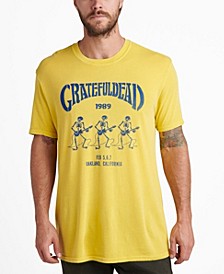 Men's Grateful Dead Guitar Skeleton Short Sleeve T-shirt