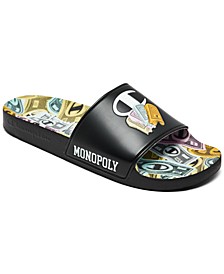 Men's IPO Monopoly Slide Sandals from Finish Line