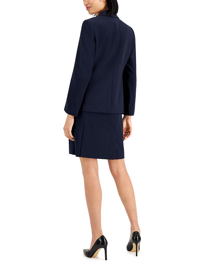 Tahari Asl Notched Two Button Blazer And Pencil Skirt Macys 