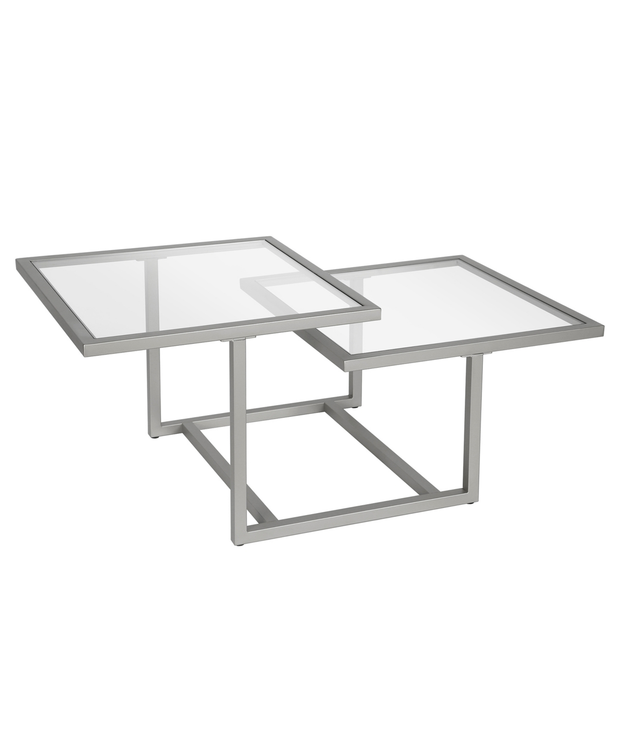 Amalie 2-Tier Satin Coffee Table,