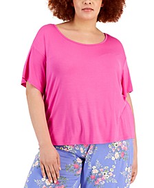 Plus Size Drop Shoulder Top, Created for Macy's