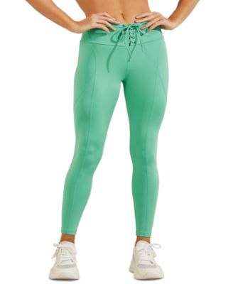 guess lace up leggings