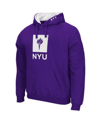 Men's NYU Arch and Logo Pullover Hoodie
