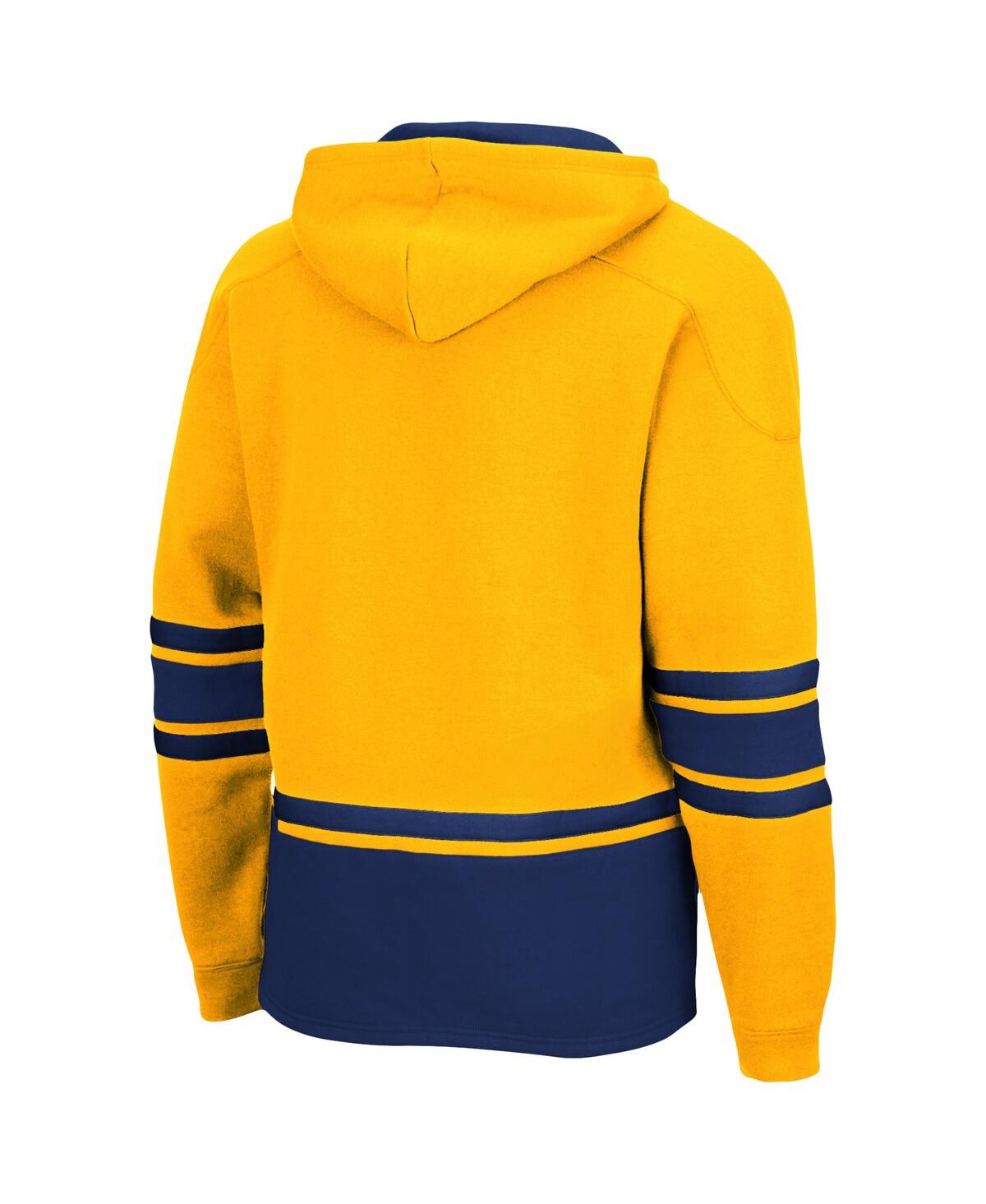 Shop Colosseum Men's Gold West Virginia Mountaineers Lace Up 3.0 Pullover Hoodie