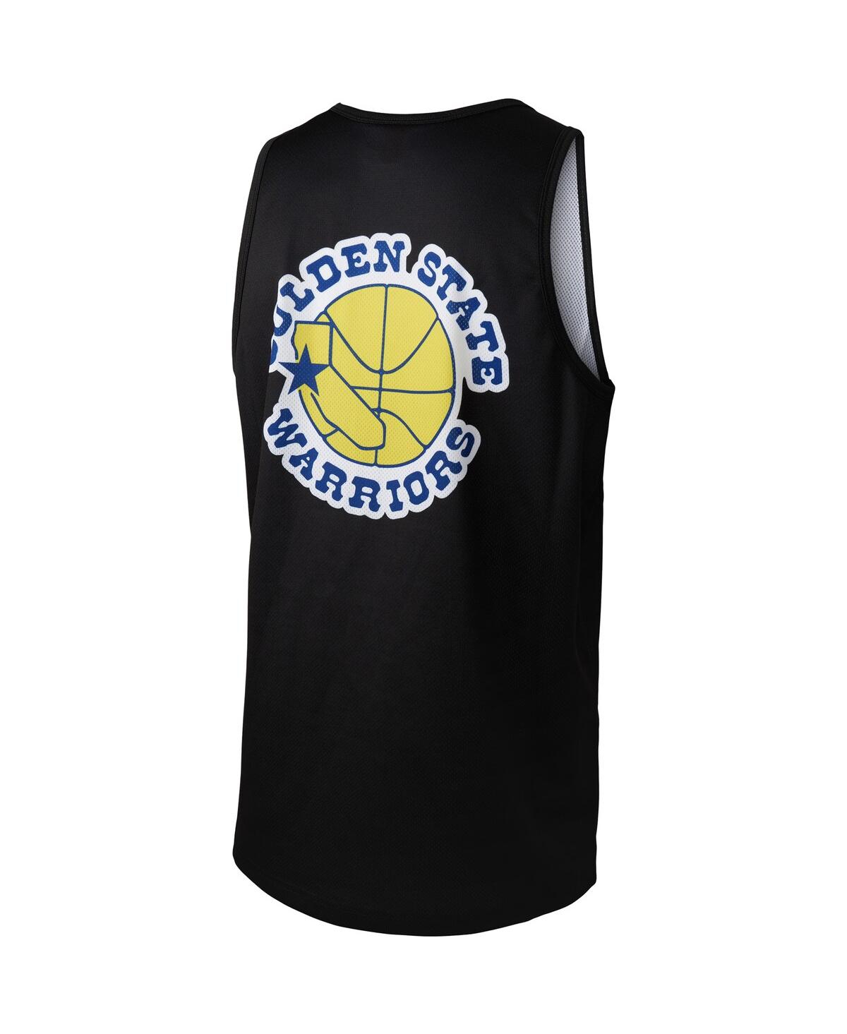 Mitchell & Ness Men's Tim Hardaway And Latrell Sprewell Black Golden State Warriors Slam Player Tank Top In Black
