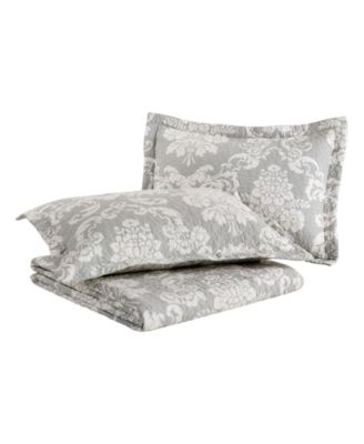 Venetia Cotton Reversible 3-Pc. Quilt Set, King