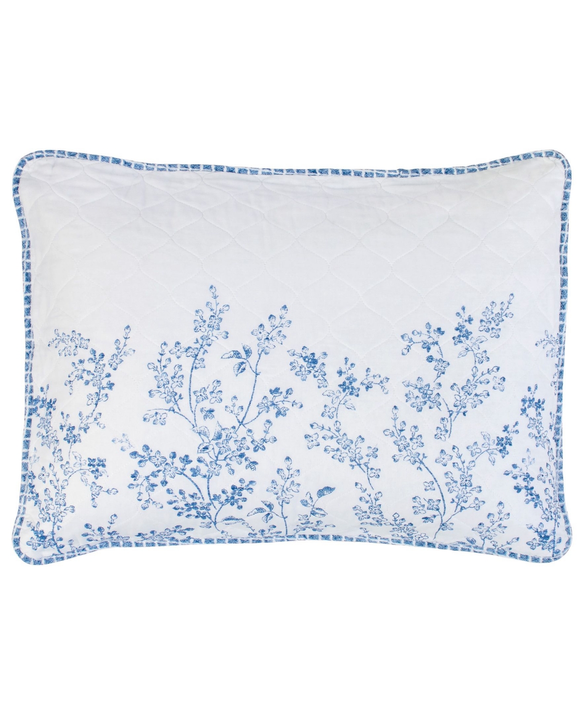 Laura Ashley Flora Cotton Reversible 3 Piece Quilt Set