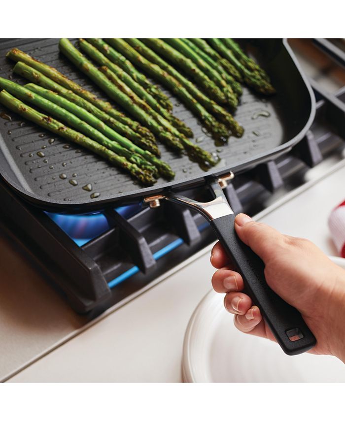 KitchenAid Hard Anodized 11.25" Square Grill Pan Macy's