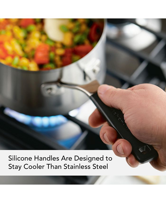 KitchenAid Stainless Steel 2 Quart Induction Sauce Pan with Measuring