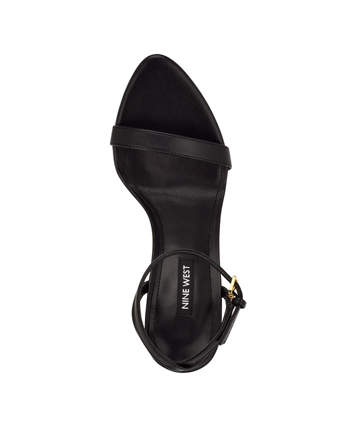 Nine West Women's Reina Almond Toe Stiletto Dress Sandals - Macy's