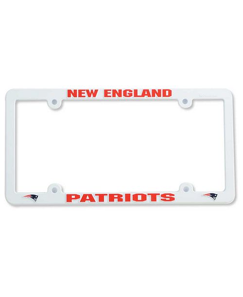 Rico Industries New England Patriots License Plate Frame Reviews Sports Fan Shop By Lids Men Macy S