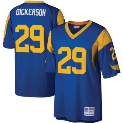 Mitchell & Ness Men's Eric Dickerson Los Angeles Rams 100 Year Platinum  Jersey - Macy's