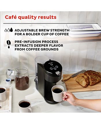  Instant Infusion Brew Plus 12 Cup Drip Coffee Maker, From The  Makers of Instant Pot, with Adjustable Brew Strength, Removable Water  Reservoir, and Warming Plate with 3 Temperature Settings, Black: Home
