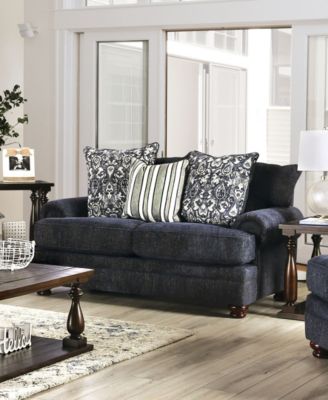 Lismore Recessed Arm Loveseat