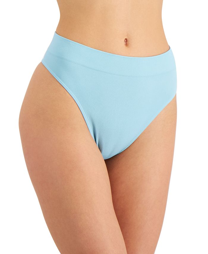 Jenni Womens Blue Underwear Lingerie Thong Panty Plus O/s 1x-3x BHFO 2343  for sale online