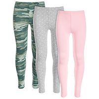3-Pack Epic Threads Big Girls Printed Leggings (Size: S/XL in Apple Blossom)
