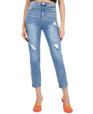 Gemma Rae - Juniors' Mom Ankle Jeans