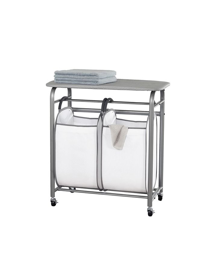 Laundry Sorter With Folding Table
