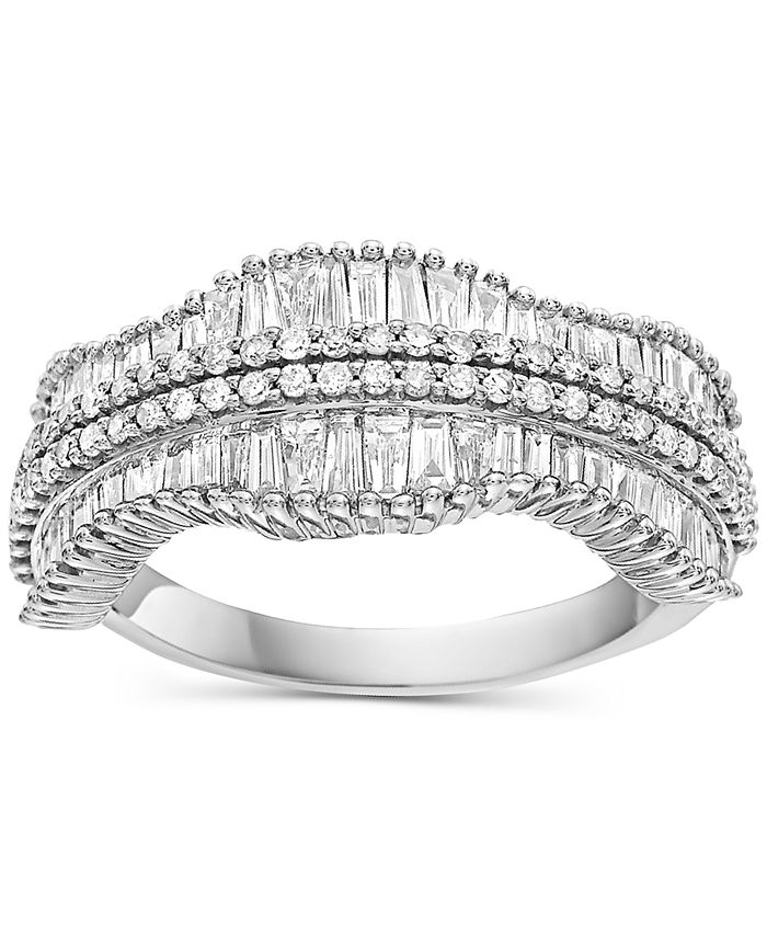 Macy's baguette hotsell ring