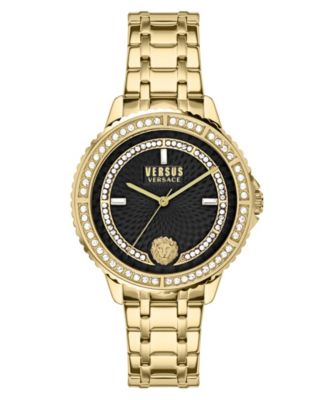 versace womens gold watch