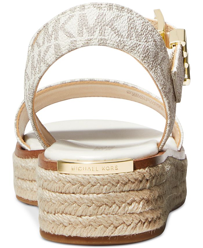 Michael Kors Women's Richie Espadrille Platform Wedge Sandals Macy's