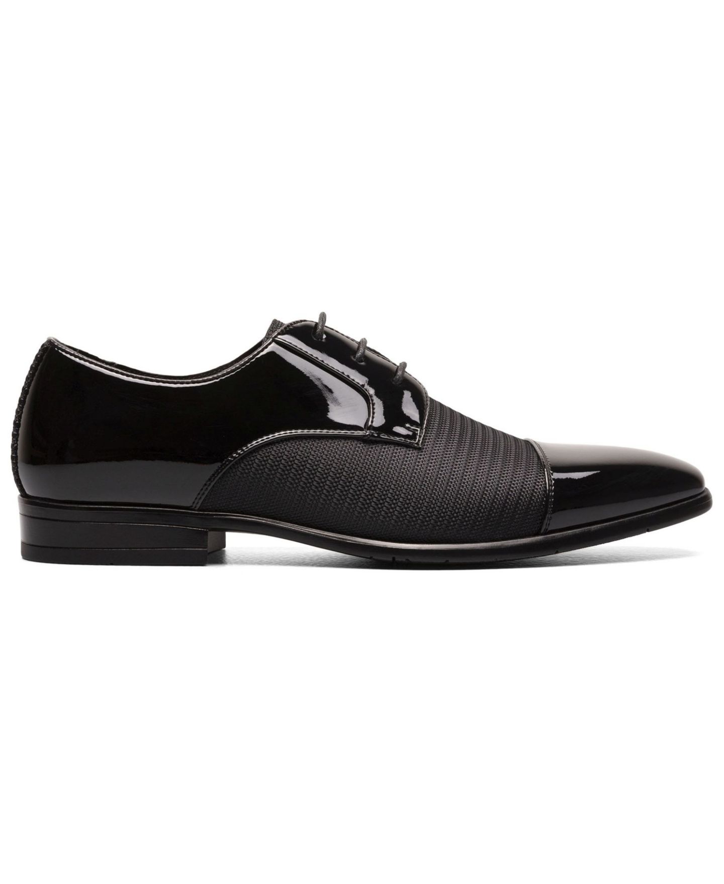 Мужские туфли Stacy Adams Pharoah Cap Toe Oxford, цвет: Чёрный — фото 2