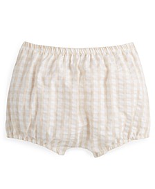 Baby Neutral Gingham Shorts, Created for Macy's
