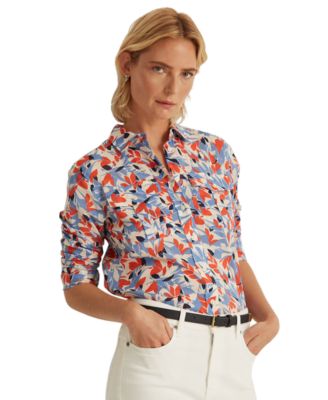 Lauren Ralph Lauren - Floral Cotton Voile Shirt