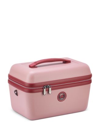 Truly Signature Luggage Travel Trunk, Pink, Vegan