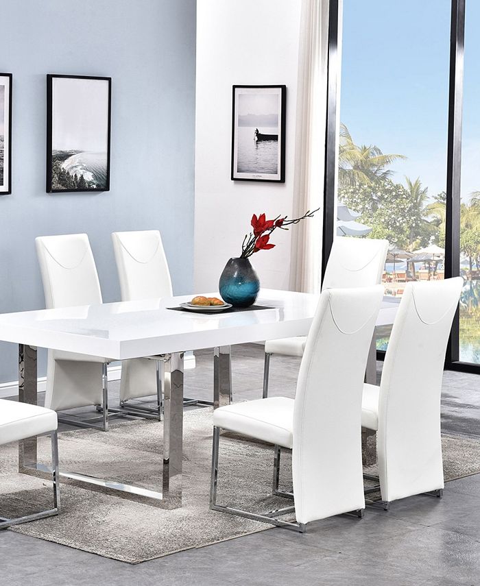 Best Master Furniture Judoc Modern Side Chairs, Set of 2 Macy's