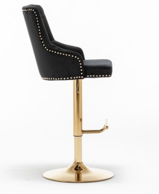 Brightcast Tufted Bar Stools, 2 Piece