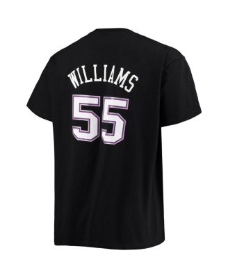 Mitchell & Ness Men's Jason Williams Black Sacramento Kings Big & Tall ...