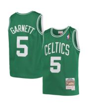 Men's Mitchell & Ness Robert Parish Gold Boston Celtics 75th Anniversary  1985/86 Hardwood Classics Swingman Jersey