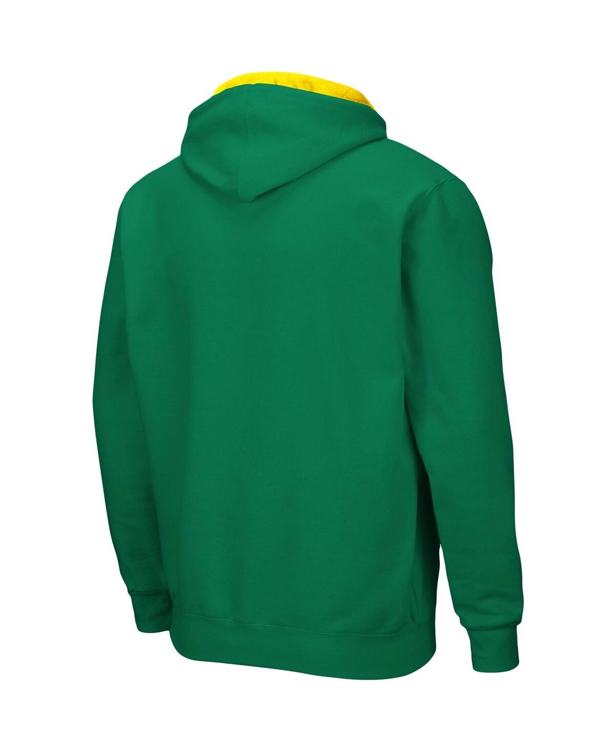 Colosseum Men's Green Oregon Ducks Big And Tall Full-zip Hoodie In Green